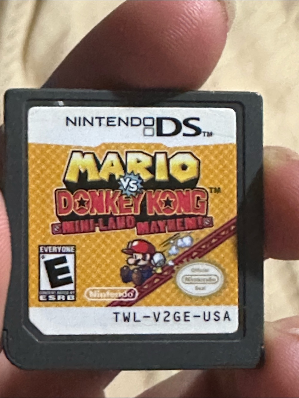 Nintendo DS Mario vs. Donkey Kong Mini-Land Mayhem! - Yellow Label